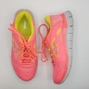 Avia Dash sz 7 Super LtWt Hot Punch Lime orange